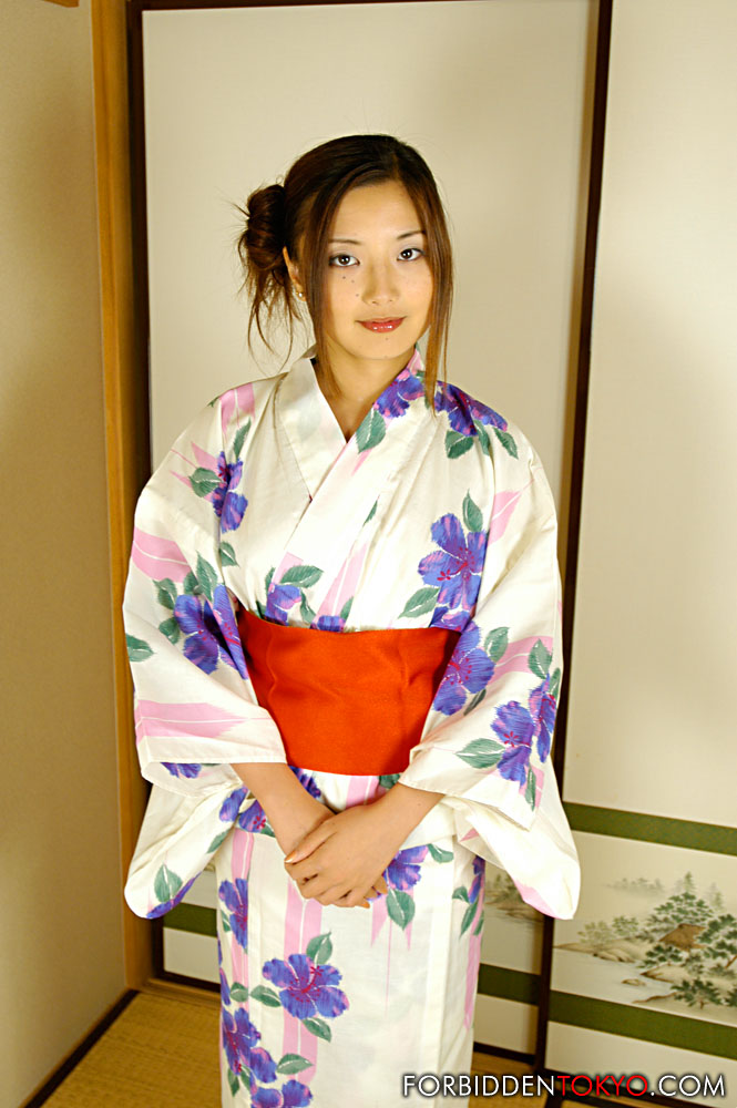 Hot Kimono Japanese - Japanese slut Kasumi gets fucked in her kimono