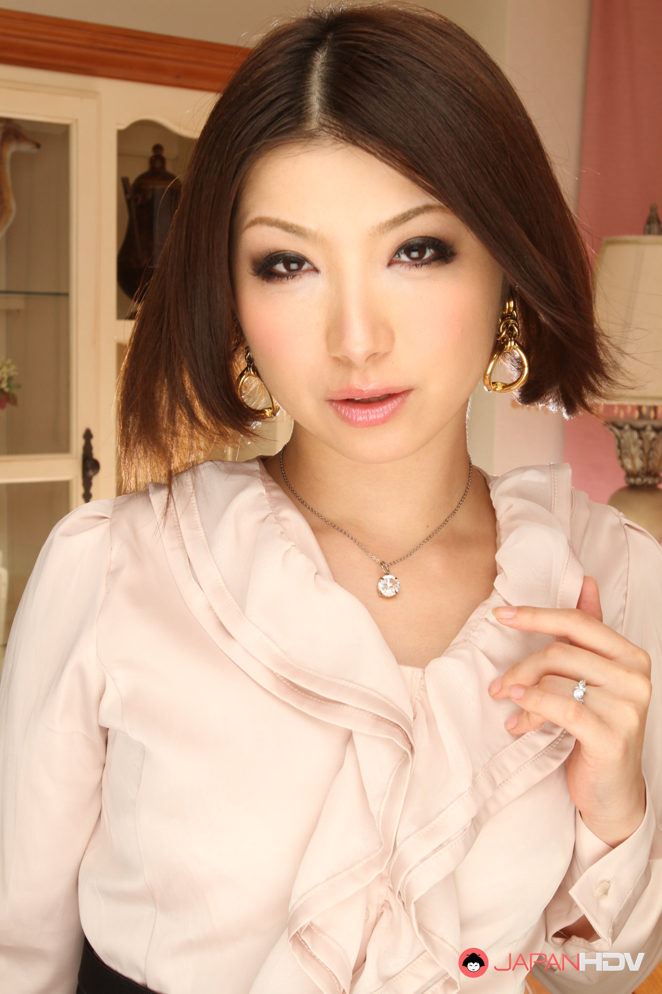 This classy Japanese porn lady Tsubaki is hot